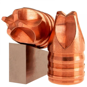 Lehigh Defense Xtreme Defense Bullets 45 Caliber (452 Diameter) 220 Grain Solid Copper Fluid Transfer Monolithic Lead-Free Box of 50