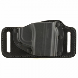 Galco TS652B TacSlide  Black Kydex Holster w/Leather Backing Belt S&W M&P Shield 9,40 Right Hand