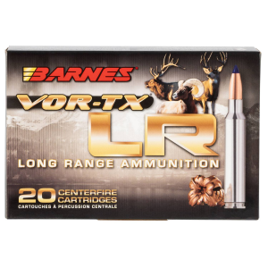 Barnes Bullets 28981 VOR-TX LR Rifle 7mm Rem Mag 139 gr LRX Boat Tail 20 Bx/ 10 Cs