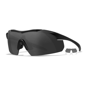 Wiley X 3501 Vapor  Smoke Gray/Clear Lens Polycarbonate Matte Black Frame