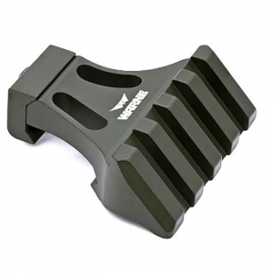 WARNE  A645OD Picatinny Side Mount Adapter, 45 degree, Mil-Spec OD Green