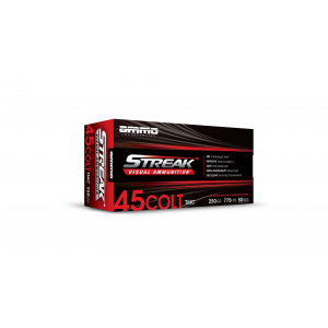 AMMO INC STREAK AMO 45 COLT 250GR TMC RED 50RD (20 BOX CASE)