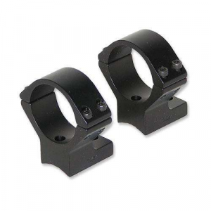 Talley 740725 Light Weight Ring/Base Combo Medium 2-Piece Base/Rings For Savage A17,A22 & Round Receiver Rifles w/Accutrigger Black Matte Anodized Finish 30mm Diameter