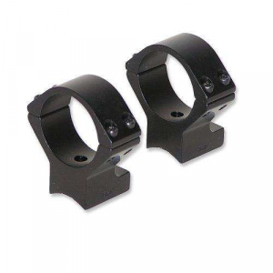 Talley 740734 Light Weight Ring/Base Combo Medium 2-Piece Base/Rings For Weatherby Vanguard Black Matte Anodized Finish 30mm Diameter