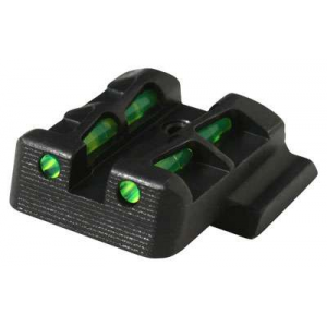 Hiviz Litewave S&W M&P Shield 9mm/40S&W Fiber Optic Green Black
