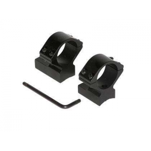 Talley 940705 Rings and Base Set For Weatherby Mark V 1 Medium Black Matte Finish