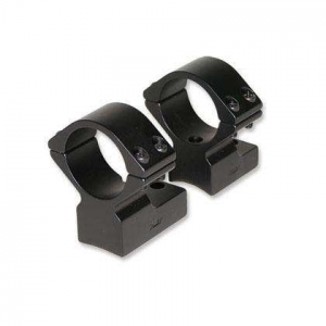 Talley 950705 Rings and Base Set For Weatherby Mark V 1 High Black Matte Finish