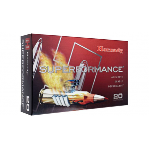HORNADY 814464 Superformance 25-06 Rem 90gr Cx 20rd Box