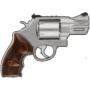 Smith  Wesson 629 Performance Center 44 Rem Mag 263 6 Round Stainless Wood Grip Revolver