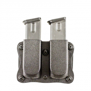 DeSantis Quantico Double Mag Pouch, OWB, Kydex, Black