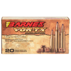 BARNES Bullets 21561 Vor-tx Rifle 7mm-08 Rem 120 Gr Tipped Tsx Boat Tail 20 Bx/ 10 Cs
