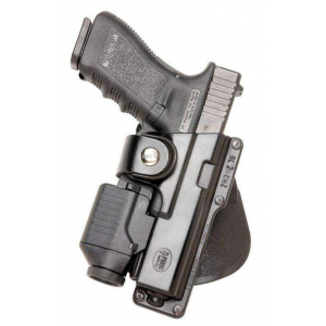 Fobus GLT17RP Tactical  Belt Fits Glock 17/22/31 w/Tactical Light or Laser Polymer Black