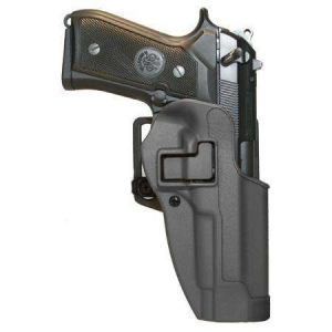Blackhawk 410504BKL Serpa CQC Concealment  Black Matte Polymer OWB Beretta 92,96 (not Elite,Brig, M9A1) Left Hand
