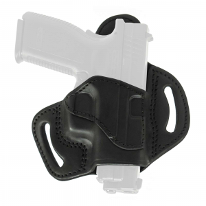 Tagua TXEPBH2355 Fort  Black Leather OWB compatible with Glock 42/43/48X Right Hand