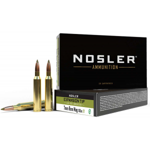 NOSLER 40032 E-tip 7mm Rem Mag 150 Gr E-tip Lead-free 20 Bx/ 10 Cs