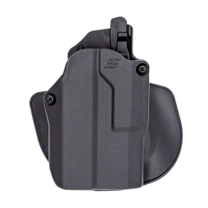 Safariland SOLIS12835A0C3412 Solis ALS  OWB Black Fits Glock 19 Left Hand