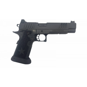 Staccato 2011 XL 9mm 54 DLC Bull Barrel 2 Magazines Optics Ready CS Frame DLC Slide X Serrations Pistol