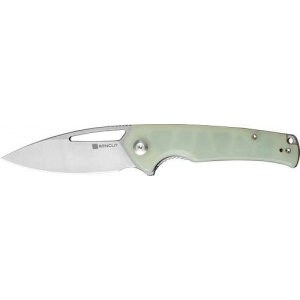 SENCUT KNIFE MIMS 3.48 NATURAL G10/SATIN LINER LOCK