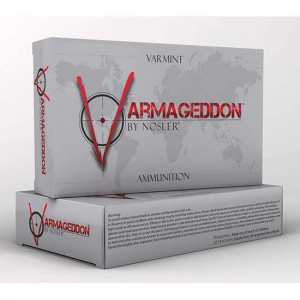 NOSLER 65165 Varmageddon 243 Win 55 Gr Flat Base Tipped (fbt) 20 Bx/ 10 Cs