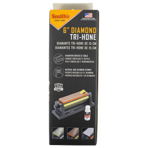 Smiths Products Tri-Hone Diamond Sharpener Coarse Coarse/Fine/Natural Gray