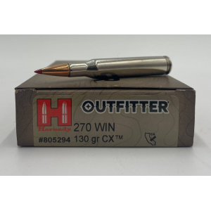 HORN 805294 Outfitter 270 Win 130 Cx Otf 20rds/bx