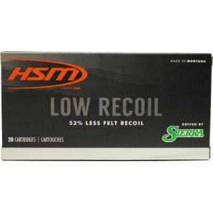 HSM 27014N Low Recoil  270 Win 130 gr Polymer Tip 20 Bx/ 20 Cs