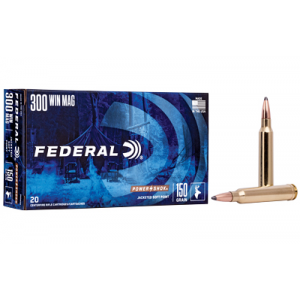 Federal 300WGS Power-Shok  300 Win Mag 150 gr Jacketed Soft Point (JSP) 20 Bx/ 10 Cs