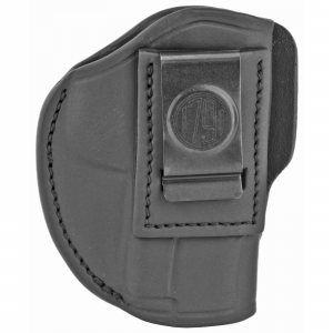 1791 Gunleather 4WH1SBLR 4 Way  Stealth Black Leather IWB/OWB 1911 3-4/Browning Hi Power Right Hand
