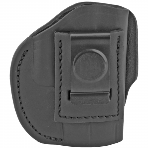 1791 Gunleather 4WH2SBLR 4 Way  Stealth Black Leather IWB/OWB fits Glock 42, 43/Keltech 380, P11/Ruger LCP/S&W Bodyguard/Sig P365 Right Hand