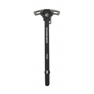 BHA Precision AR-15 WarHammer Mod2 Gray Micro Lever Ambi Black Charging Handle
