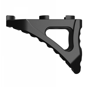 Rise Armament Micro Hand Stop Skeletonized Black Aluminum for M-LOK Handgaurd