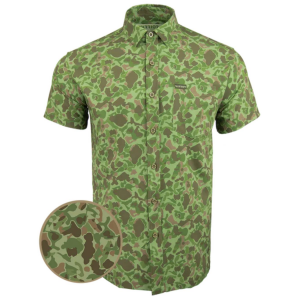 Warrior Co. Button Down Camo Shirt - Frongskin - XL