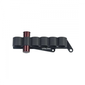 TacStar 1081211 SideSaddle Slimline Shotgun 12 Gauge 6 Rounds Black Polymer w/Aluminum Mounting Plate
