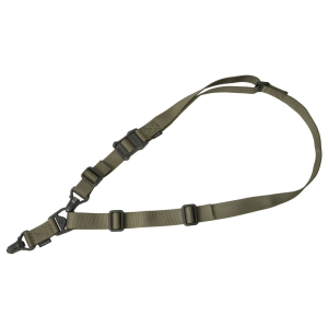 Magpul MAG514-RGR MS3 Gen2 Sling 1.25 W Adjustable One-Two Point Ranger Green Nylon Webbing for Rifle