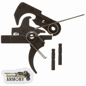 BHA Precision AR-15 FCG GI Style Curved Mil Spec Black Trigger