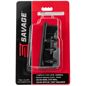 Savage 55117 110/111  25-06 Rem;270 Win;30-06 Springfield Savage Matte Blue 110/111 4 Detachable