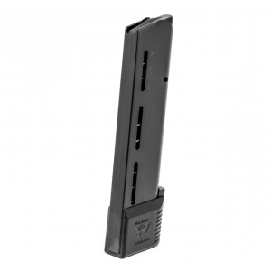 WILSON COMBAT MAGAZINE, 1911, ELITE TACTICAL, .45 ACP, FULL-SIZE, 10 ROUND, BLACK FLUOROPOLYMER FINISH, FEED RAILS AMMUNITION SYSTEM