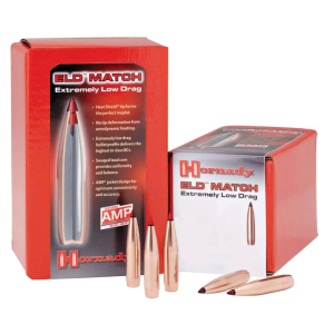 Hornady 28403 ELD Match  7mm .284 162 gr Extremely Low Drag-Match 100 Per Box