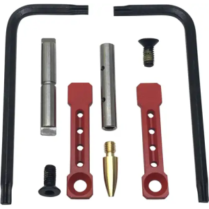 KNS PIN KIT NON-ROTATING GEN ST AR15/M16 .154 RED