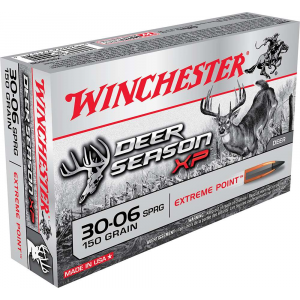 WINCHESTER Ammo Deer Season Xp 30-06 Springfield 150 Gr Extreme Point 20rds