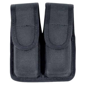 Blackhawk 44A000BK Double Mag Pouch Single Row 9mm Luger/40 S&W Black Cordura Nylon