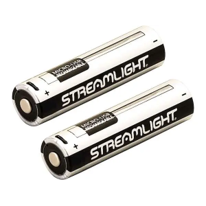 Streamlight 22102 18650 USB Battery Li-ion 2600 mAh 2 Pack