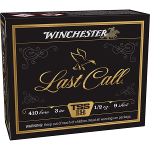 Winchester Ammo LCTSS4139 Last Call  410Gauge 3 1/2oz Tungsten 9Shot 10 Per Box/10 Case