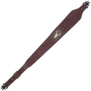 Allen 8140 Big Game Sling with Swivels 1.75 W x 20 L Adjustable Brown Suede Body w/Leather Strap for Rifle