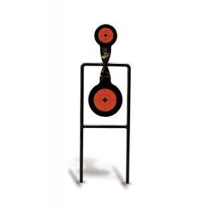Birchwood Casey 46244 World of Targets Double Mag Spinner Centerfire Steel Bullseye 3 x 4.25