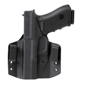Uncle Mikes 54CCW41BGL CCW Black OWB Ruger SR9/40, Compact Left Hand