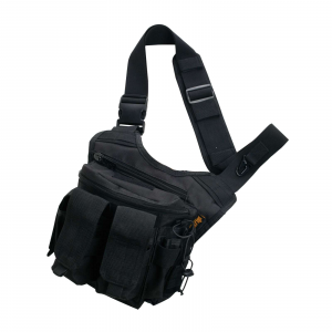 US PeaceKeeper P20307 Rapid Deployment Pack  Shoulder Sling 600D Polyester Black 12 L x 10 H x 3 D