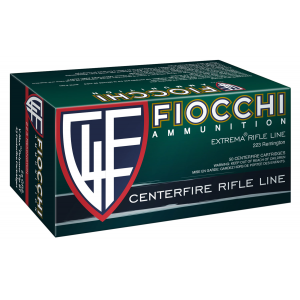 Fiocchi 223HVC50 Extrema  223 Rem 55 gr V-Max 50 Bx/ 20 Cs