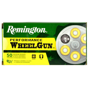 REMINGTON Ammunition Rpw38s5 Performance Wheelgun 38 Special 158 Gr Lead Round Nose (lrn) 50 Bx/ 10 Cs