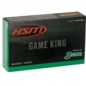HSM 65creedmoor1 Game King 6.5 Creedmoor 140 Gr Spitzer Boat Tail (sbt) 20 Bx/ 20 Cs